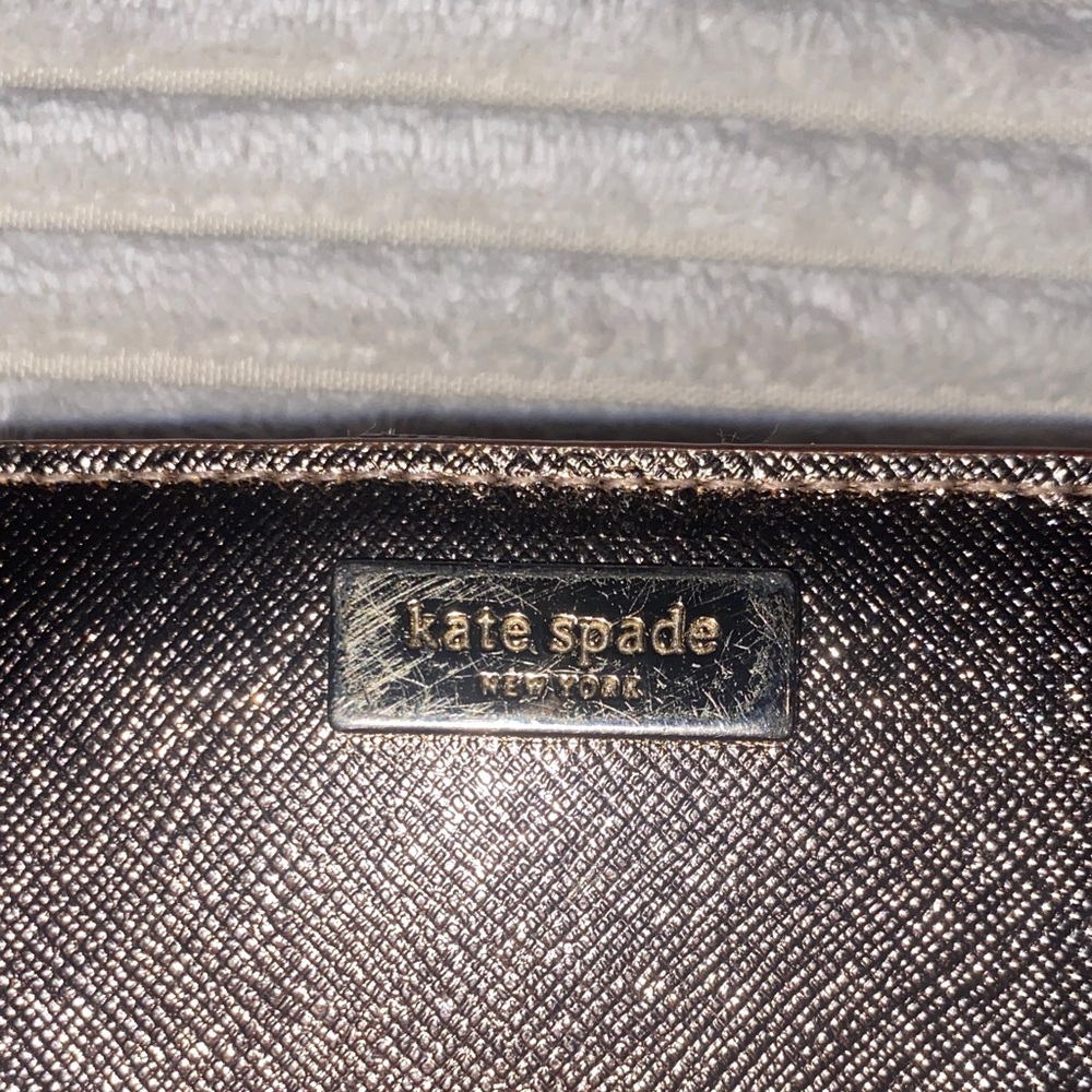 Kate Spade Metallic pink Wallet - Picture 2 of 10